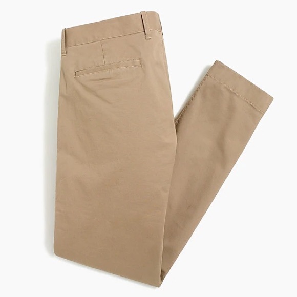 NWT J CREW Mens Straight Fit Flex Khaki Pants               Sz 32Wx34L - Picture 2 of 8